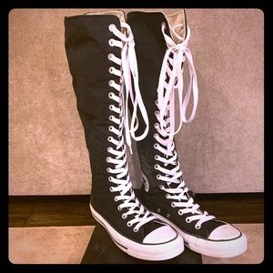 Converse knee high boots